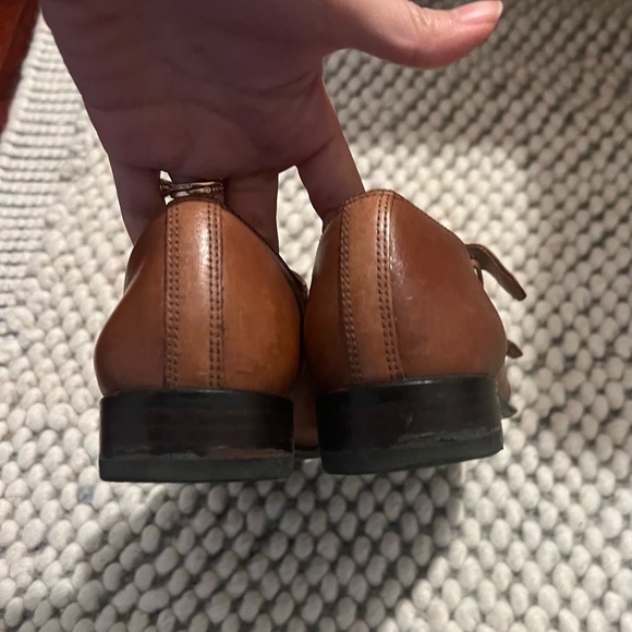 Sam Edelman Balfour Double Monk Strap Brown Leather Shoes - Picture 5 of 5